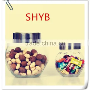500ml PET Clear Plastic Candy Jar With Screw Cap thumbnail-1