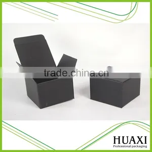 Black Window Corrugated Paper Box for Mobile Phone Accessories thumbnail-2