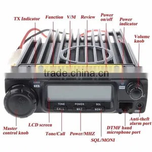 Car Radio Pofung BF-9500 UHF 400-470MHz 50W 200CH Mobile Radio CTCSS/DCS Scan Emergency Alarm Mobile Transceivers thumbnail-2