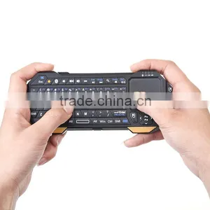 IS11-BT05 Portable Mini Bluetooth Keyboard With Built-in Touchpad for Smartphone Tablet PC Smart TV thumbnail-1