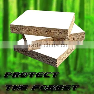 High Quality White Melamine Particle Board for Furniture From China thumbnail-1
