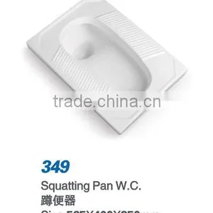 Hot Sale Cheap Price Ceramic Squatting Pan thumbnail-5