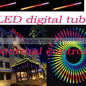 Hot Selling,External-controlled 6 Pixel/m Dance Floor Digital Tube/ Decoration Rgb Digital Tube DC24V 10-11w/m ,2 Years Warranty thumbnail-1