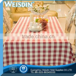 Guangzhou Wholesale Hotel Restaurant Luxury Banquet Wedding Rosette Table Cloth thumbnail-2