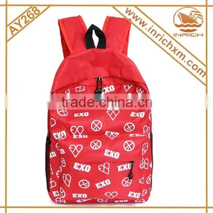 Low MOQ Korean Style Fashion School Backpack Wholesale Quality Choice thumbnail-4