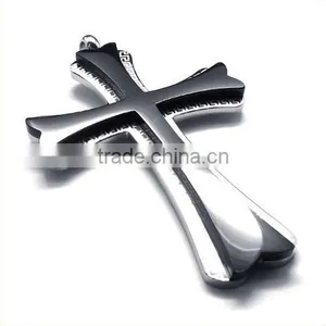 PD157 Black Stainless Steel Large Pendant thumbnail-1