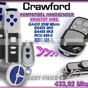 Crawford EA433 2KM MICRO,EA433 2KS Compatible Remote Replacement thumbnail-1