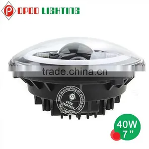 2015Newest 24v Sealed Beam Lamp,40W 7'' Round Jeep 24v Sealed Beam Lamp thumbnail-3