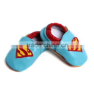 2016 New High Quality Fashion Cute Turquoise Cartoon Children Baby Boy Shoes thumbnail-2