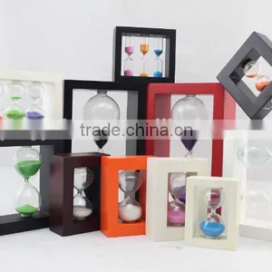 Fashion Decoration Wooden Sand Timer Hourglass Hour Glass thumbnail-3