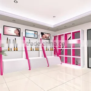 Supply All Kinds of Makeup Display Counter,jewelry Display Shop Counter,counter Display of Cosmetic Showcase thumbnail-3