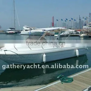 Hot Sale 25ft Fiberglass Cabin Boat thumbnail-1