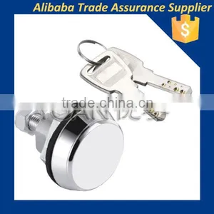 Security Cylinder Cabinet Door Locks With Dust Cap thumbnail-1