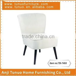 Solid Wood Sofa Chair for Kid,Durable Jean Fabric,Wing Shape Back,Piping Around,TB-7493 Quality Choice thumbnail-1