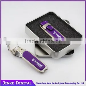 Designer Cheapest Leather Usb Flash Drive 16gb thumbnail-3