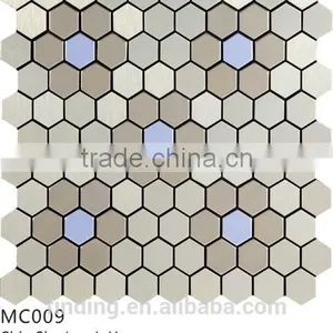 Best Quality Decoration Panel Aluminium Mosaic Tile MC005 thumbnail-1