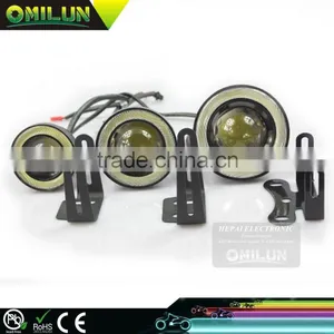 2016 New Design 3inch 76mm 30W LED Fog Angel Eyes Light With Optical Glass Lens for Most of Cars thumbnail-1