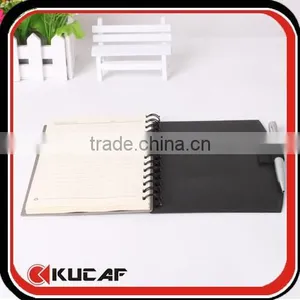 Custom Wholesale Aluminun Dairy Spiral Notebook With Pen thumbnail-5