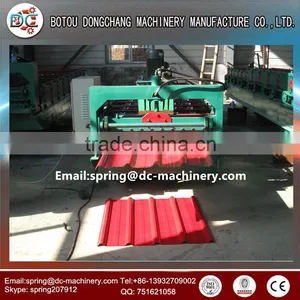 Trapezoidal IBR OEM Color Steel Roofing Sheet Making Machine thumbnail-2
