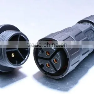 3 Poles Industrial Electrical Waterproof Connector Plug and Socket thumbnail-1