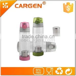 Wholesale Transparent Plastic Tea Strainer Water Bottle thumbnail-1