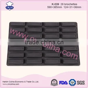 Dessert Black Cake Pan Baking Tools Silicone Cake Mold thumbnail-2