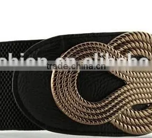 2015 Elastic Fashion Lash to Buckle Dress Belt thumbnail-3
