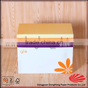 Matte Lamination Special Pattern Paper Cosmetic Box thumbnail-1