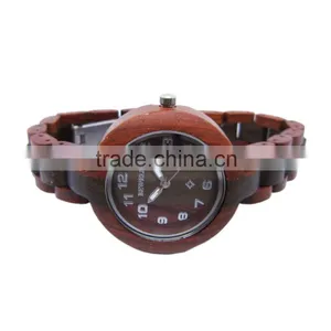 Europe and America Hot Selling Women Wooden Watch With Japan Movement and Quartz Movement for Hot Sale thumbnail-3