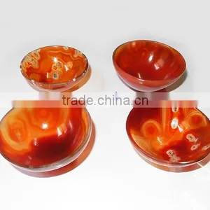 Red Onyx 3Inch Bowls | Wholesale Gemstone Bowls thumbnail-1