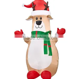 Light Inflatable Deer for Christmas Decoration thumbnail-1