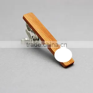 2016 Hot Selling Wood Tie Clip & Mens Tie Bar & Fashion Tie Pin TPW007 thumbnail-6