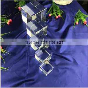 Artistic Factory Wholesale k9 Crystal Cube 3d Laser Glass Cube thumbnail-1