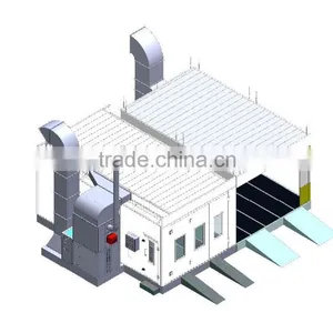 JF Spray Booth Doors Spray Booth Paint Booth Bake Oven Automotive Spray Booth thumbnail-1