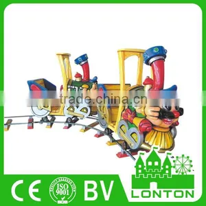 Kids Outdoor Games Equipment Electric Adult Train Used Road Train For Sale thumbnail-6