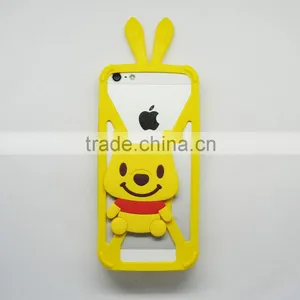 Wholesale Fun Shape Multi Colours OEM Customized Mobile Phone Silicone Rubber Beautiful Covers thumbnail-5