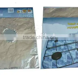 50x60cm 4 Gas Hob Protectors Aluminium Foil thumbnail-3
