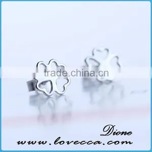 Special Women Fashion Style Antique Silver Zircon Hoop Earrings Jewelry thumbnail-6