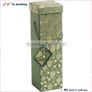 High Quality Cardboard Paper Wine Box Made in Shanghai thumbnail-1