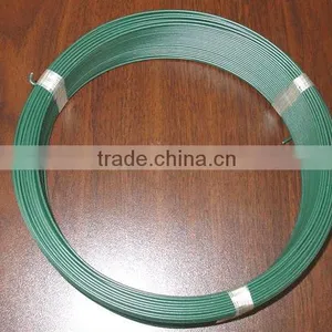 Low Price PVC Coated Galvanized Cage Wire Green Color thumbnail-1