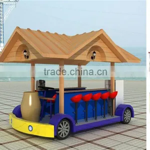 Bestar Fast Food Vending Carts Kiosk Carts Mobile Electric Coffee Car Shop With Counter thumbnail-3