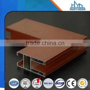 Wooden Grain Standard Aluminium Profile With Various Colors thumbnail-2