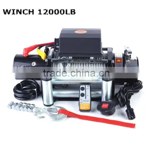 4X4 Accessories Electric Winch 12000lb thumbnail-1