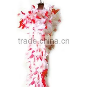 Deluxe Costume Accessory Feather Boa With Dyed Tips thumbnail-1