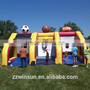 EN14960 Soccer, Basketball, and Football 3 in 1 Sports Challenge Game thumbnail-2
