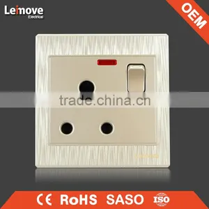 Woven Gold Finish TV and Telephone Outlet Wall Socket thumbnail-2