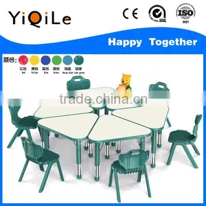 Free Combination Colourful Cheap Plastic Kids Table thumbnail-1