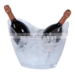3.5L Mini Plastic Acrylic Ice Bucket for Beer Promotion, Champagne Wine Ice Bucket for Party thumbnail-4