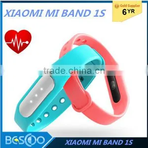 Original Xiaomi Mi Band 1S 1A Pulse Smart Sleep Heart Rate Monitor Bracelet Fitness Tracker for Android/iOS Phone thumbnail-1
