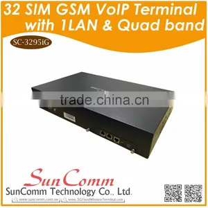 SC-3295iG SIP Connection Pin Code Modified GSM Quad Band VoIP Gateway thumbnail-1